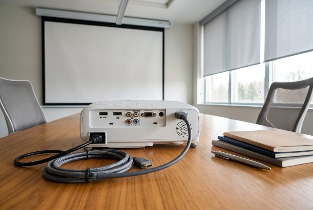 Как подключить проектор к ноутбуку Как подключить проектор к ноутбуку