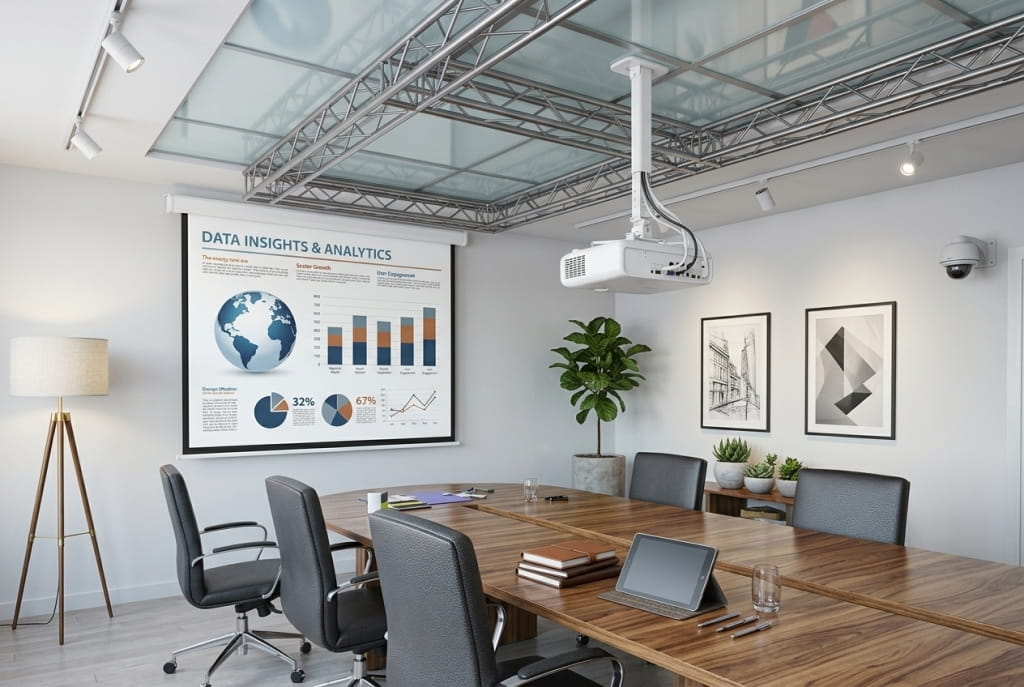 Проектор на потолке