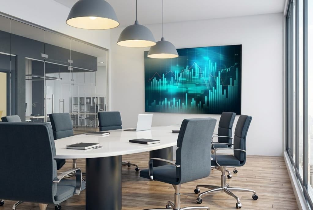 Небольшая переговорная комната на 3-4-х человек