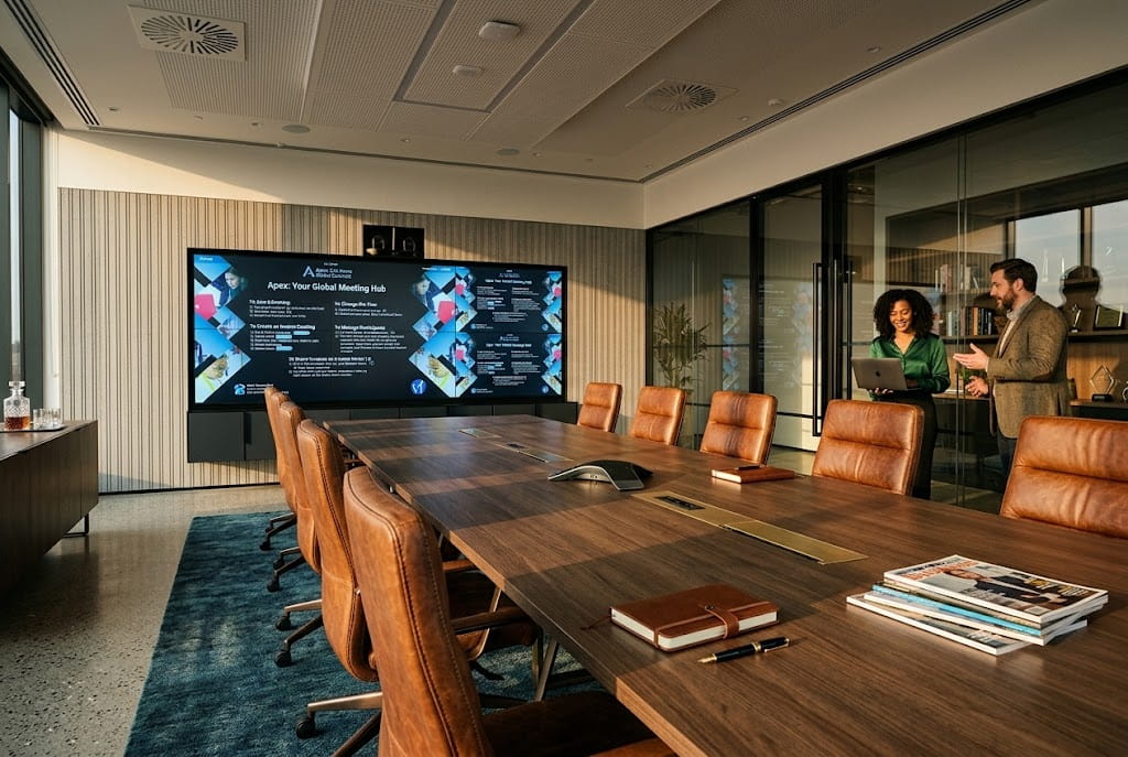 Оснащение переговорных комнат