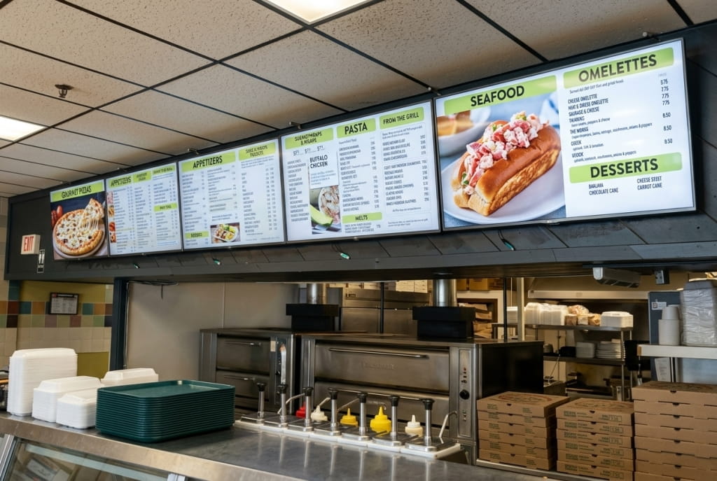 Digital Signage в заведениях общепита Digital Signage в заведениях общепита