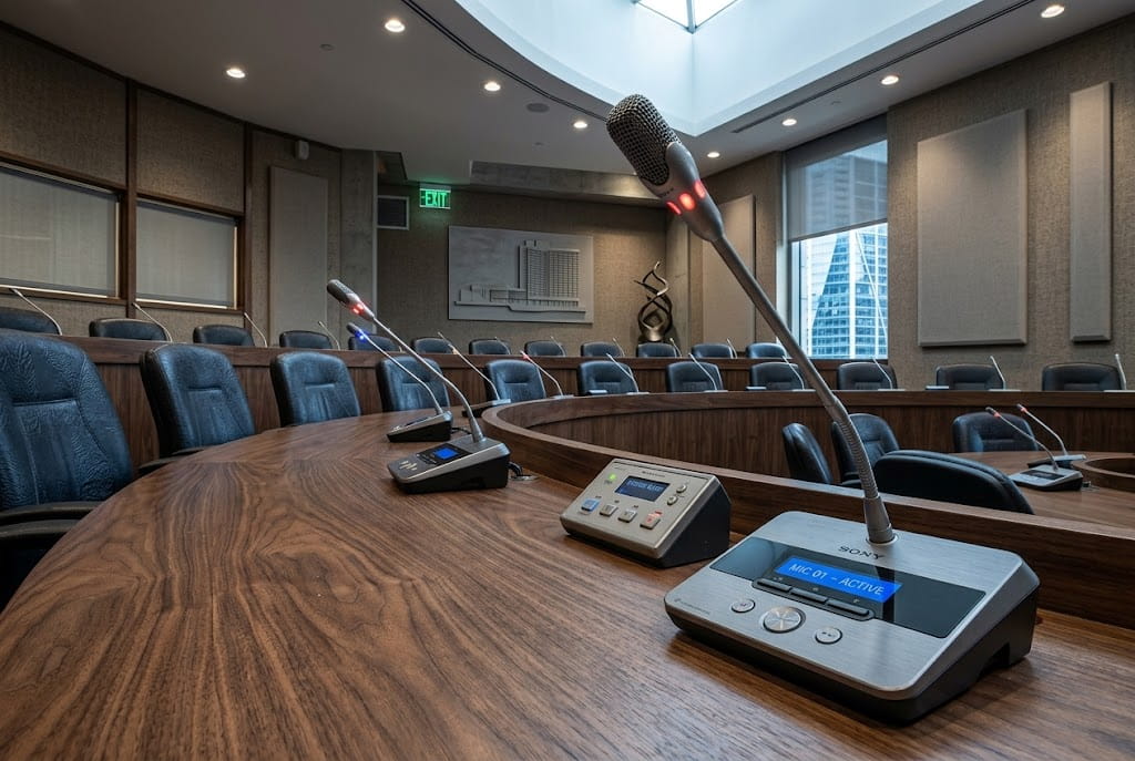 Микрофоны для конференц-зала