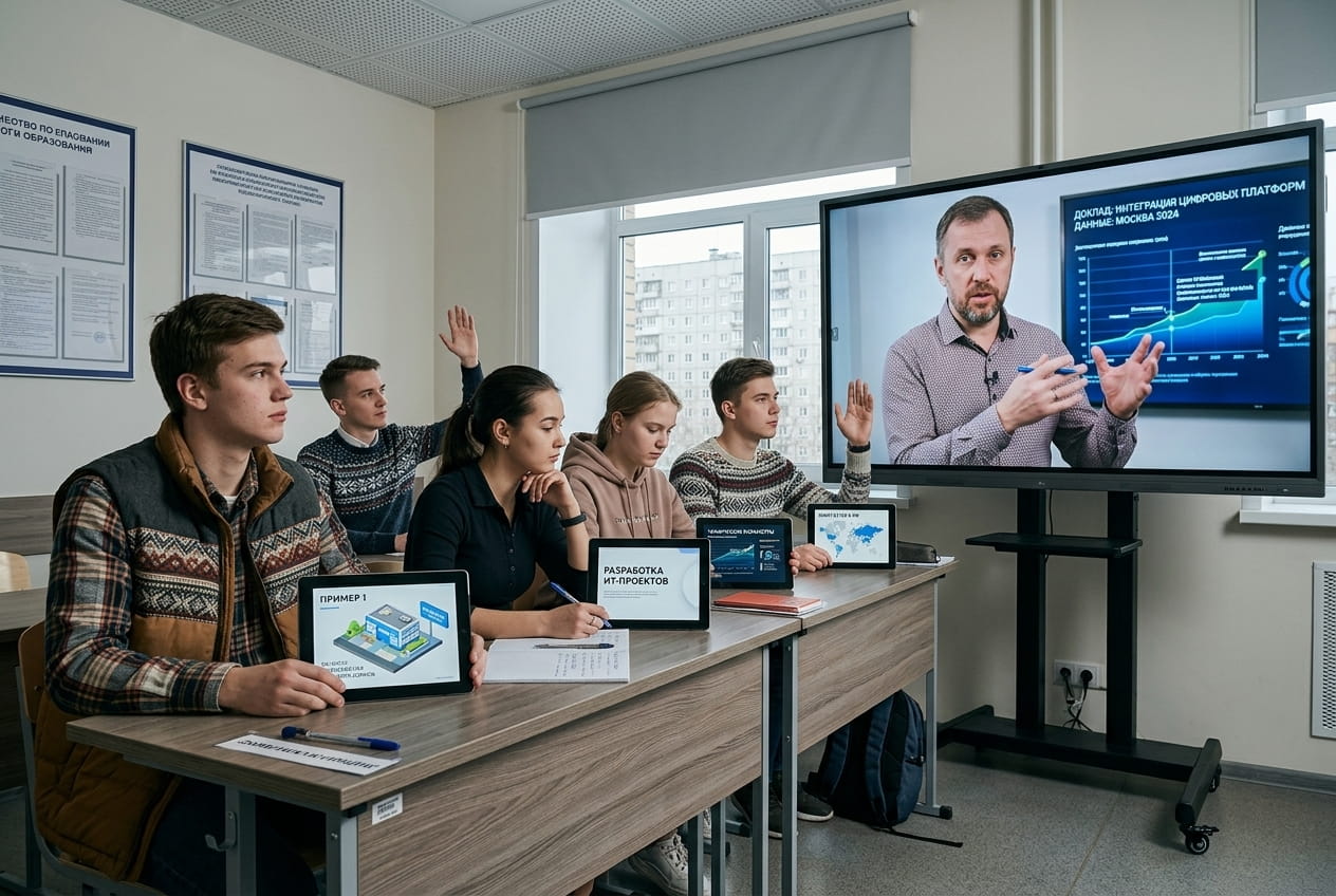 Система видеоконференцсвязи для удаленного обучения