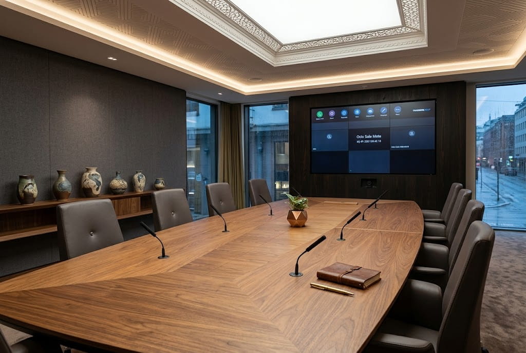 Мониторы в зале совещаний