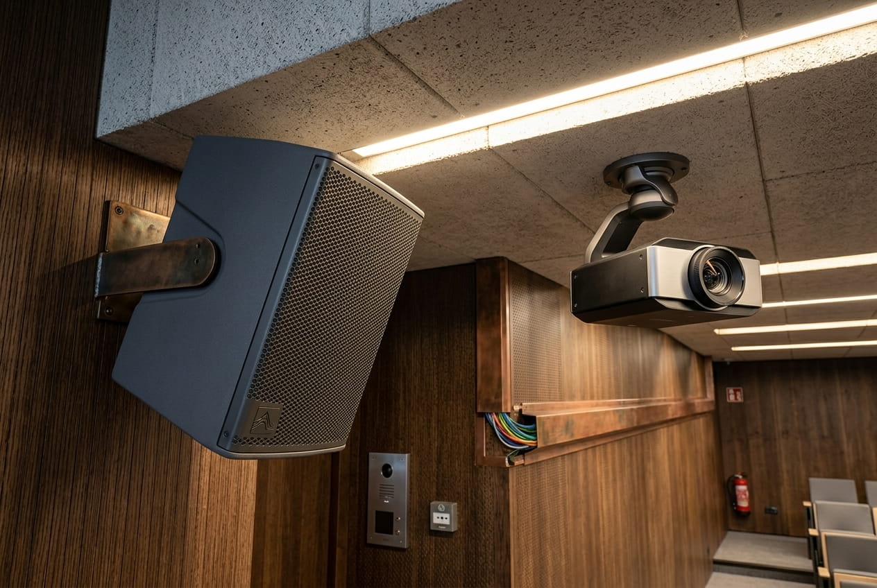 Акустическое оборудование для залов совещаний