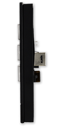 Massio 6-кнопочный Ethernet ControlPad, черный, горизонтальный FG2102-06L-BL AMX MCP-106L-BL