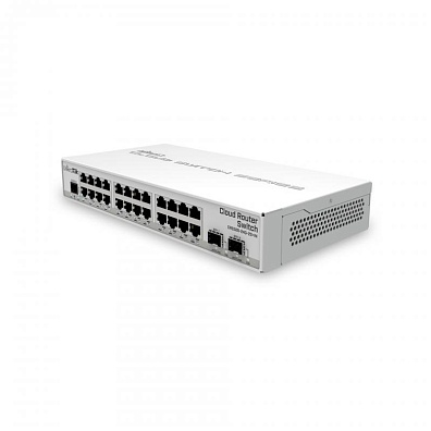 Коммутатор Mikrotik CRS326-24G-2S+IN