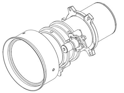 Объектив комплект Barco FLDX lens 0.38 : 1 UST 90°+ lens support + F80 Lens adapter