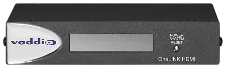 Система с камерой RoboSHOT IW (Clear Glass) OneLINK HDMI Kit - черная рамка Vaddio 999-9966-101