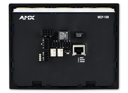 8-кнопочный Ethernet ControlPad Massio с ручкой, белый FG2102-08-W AMX MCP-108-WH
